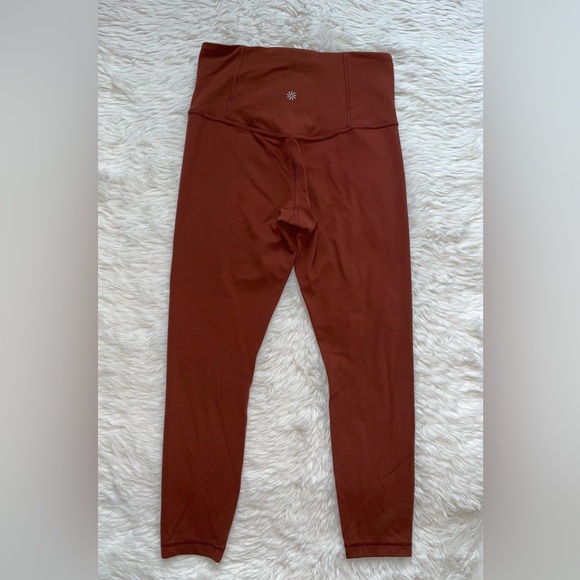 Athleta ultra high rise elation 7/8 tight leggings women’s XS rust orange copper - Picture 5 of 5